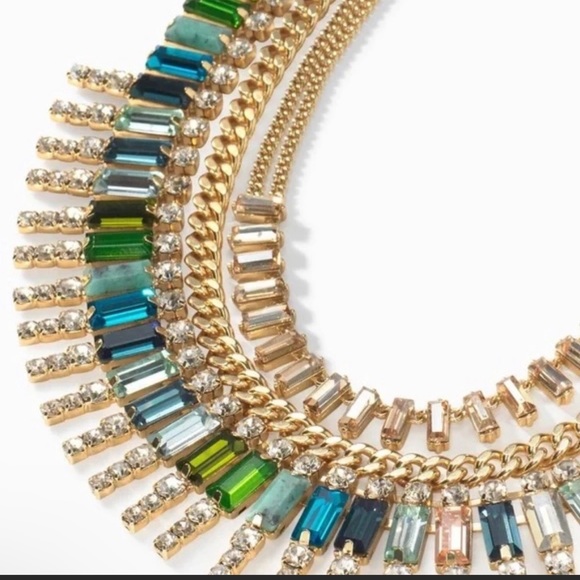 Maxed Out Ombre Crystal Statement Multi- STELLA&DOT - Picture 2 of 5